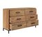 Buffet Marron 110x35x70 Cm Bois De Pin Massif