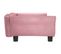 Lit Pour Chien Rose 95x55x30 Cm Velours