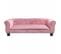 Lit Pour Chien Rose 95x55x30 Cm Velours