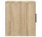 Meuble TV Chêne Sonoma 100x35x40 Cm Bois Contreplaqué