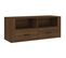 Meuble TV Chêne Marron 100x35x40 Cm Bois Contreplaqué