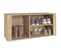 Armoire à Chaussures Chêne Sonoma 100x35x45cm Bois Contreplaqué