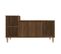 Meuble TV Chêne Marron 100x35x55 Cm Bois Contreplaqué