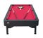 Table De Billard Arch Pro 7ft Noir / Rouge Pour L'intérieur   Accessoires Inclus   Table Jeu