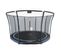 Trampoline Rond Avec Filet -  Denver - Ø 366 Cm En Noir   Trampoline Enterré Pour Enfants