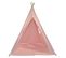 Alba Tente Tipi Pour Enfants En Rose   Tente De Jeu Avec Tapis Pour L'intérieur