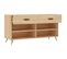 Banc à Chaussures Chêne Sonoma 102x35x55 Cm Bois Contreplaqué