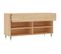 Banc à Chaussures Chêne Sonoma 102x35x55 Cm Bois Contreplaqué