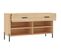 Banc à Chaussures Chêne Sonoma 102x35x55 Cm Bois Contreplaqué