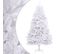 Sapin De Noël Artificiel à Charnières Avec Support Blanc 300 Cm