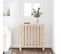 Cache-radiateur 79,5x19x84 Cm Bois Massif De Pin