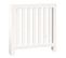 Cache-radiateur Blanc 79,5x19x84 Cm Bois Massif De Pin