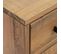 Tables De Chevet 2 PCs 40x30x55 Cm Bois De Pin Massif