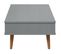 Table Basse Molde Gris 100x55x31 Cm Bois De Pin Massif