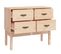 Buffet 90x40x78 Cm Bois De Pin Solide