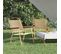 Chaises De Camping Lot De 2 Beige 54x55x78 Cm Tissu Oxford