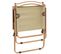 Chaises De Camping Lot De 2 Beige 54x55x78 Cm Tissu Oxford