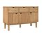 Buffet Otta 114x43x73,5 Cm Bois Massif De Pin