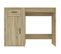 Bureau Chêne Sonoma 100x49x75 Cm Bois Contreplaqué