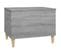 Table Basse Sonoma Gris 60x44,5x45 Cm Bois Contreplaqué