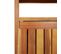 Table bar - Console De Jardin 110x35x75 Cm Bois Massif D'acacia