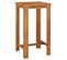 Table De Bar De Jardin 60x60x105 Cm Bois D'acacia Solide