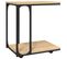 Table D'appoint à Roues Chêne Sonoma 50x35x55,5 Cm