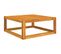 Table Basse 68x68x29 Cm Bois D'acacia Massif