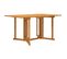 Table De Jardin Papillon Pliante 150x90x75 Cm Bois Massif Teck