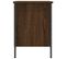 Armoire à Chaussures Chêne Marron 69x35x50 Cm Bois Contreplaqué