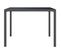 Table De Jardin Anthracite 100x100x72 Cm Acier