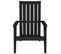 Chaises De Jardin Adirondack Lot De 2 Noir Polypropylène