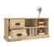 Meuble TV Chêne Sonoma 102x35,5x47,5 Cm Bois Contreplaqué