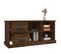 Meuble TV Chêne Marron 102x35,5x47,5 Cm Bois Contreplaqué