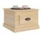 Table Basse Chêne Sonoma 50x50x35 Cm Bois Contreplaqué