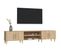 Meubles TV Chêne Sonoma 180x31,5x40 Cm Bois Contreplaqué