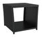 Ensemble De Salon De Jardin 2 PCs Noir Poly Rotin Et Acier