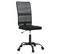 Chaise De Bureau Noir Tissu En Maille