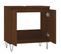 Armoire De Bain Chêne Marron 58x33x60 Cm Bois Contreplaqué