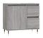 Armoire De Bain Sonoma Gris 65x33x60 Cm Bois Contreplaqué