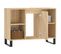 Armoire Salle De Bain Chêne Sonoma 80x33x60cm Bois Contreplaqué