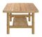 Table Basse De Jardin 90x55x37 Cm Bambou