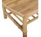 Table Basse De Jardin 90x55x37 Cm Bambou