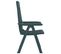 Chaises Inclinables De Jardin Lot De 2 Vert Pp