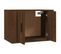 Meubles TV Muraux 2 Pièces Chêne Marron 57x34,5x40 Cm