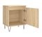 Tables De Chevet 2pcs Chêne Sonoma 40x30x50cm Bois Contreplaqué