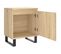 Tables De Chevet 2pcs Chêne Sonoma 40x30x50cm Bois Contreplaqué