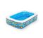 Piscine Gonflable Pour Enfants Bleu 229x152x56 Cm