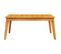 Table basse De Jardin 100x55x45 Cm Bois Massif D'acacia