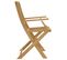 Chaises Pliables De Jardin Lot De 4 Bois Massif D'acacia